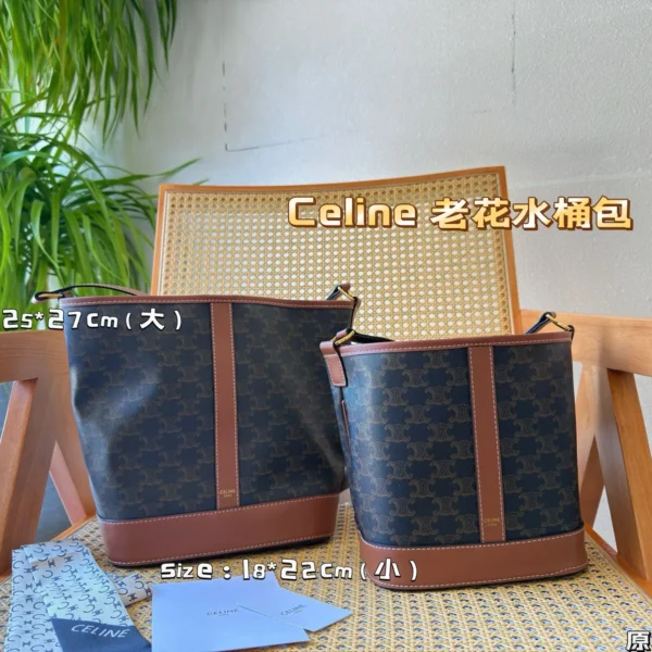 Celine Monogram Bucket Bag