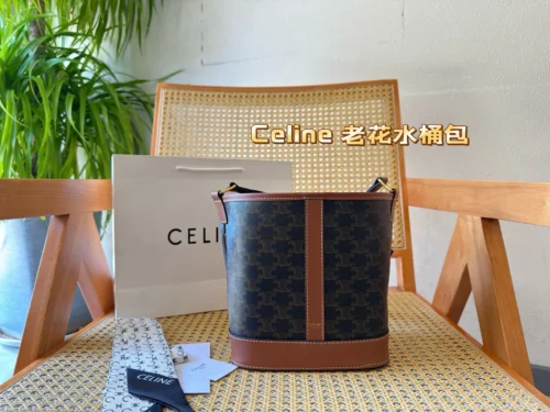 Celine Monogram Bucket Bag