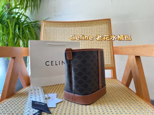 Celine Monogram Bucket Bag