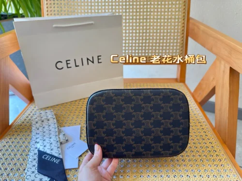 Celine Monogram Bucket Bag