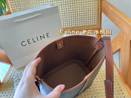 Celine Monogram Bucket Bag