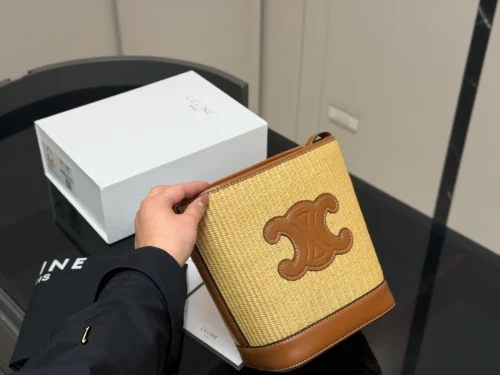 Celine Calfskin Bucket Bag