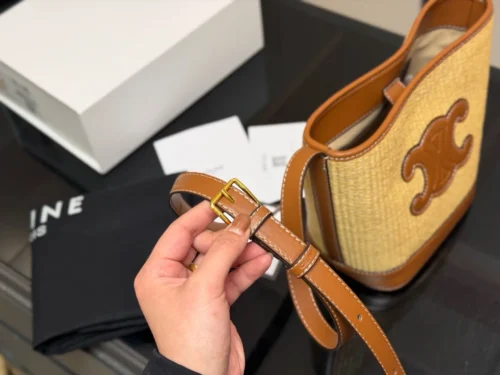 Celine Calfskin Bucket Bag