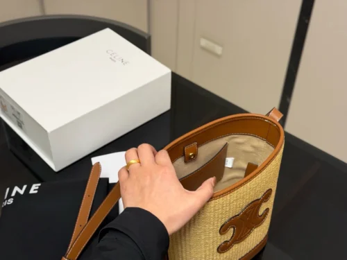 Celine Calfskin Bucket Bag