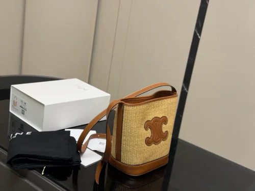 Celine Calfskin Bucket Bag