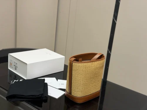 Celine Calfskin Bucket Bag