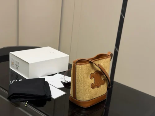 Celine Calfskin Bucket Bag