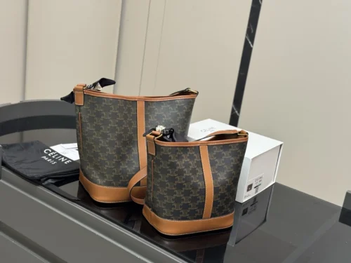 Celine Monogram Bucket Bag Style 0014