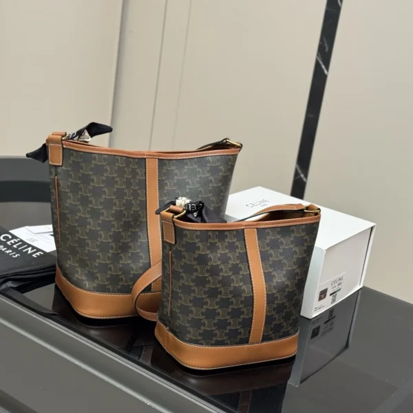 Celine Monogram Bucket Bag Style 0014