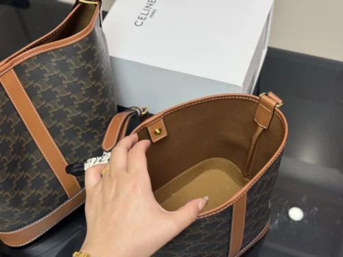 Celine Monogram Bucket Bag Style 0014