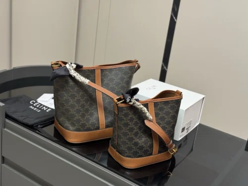 Celine Monogram Bucket Bag Style 0014