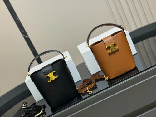 Celine Calfskin Bucket Bag Style 0027