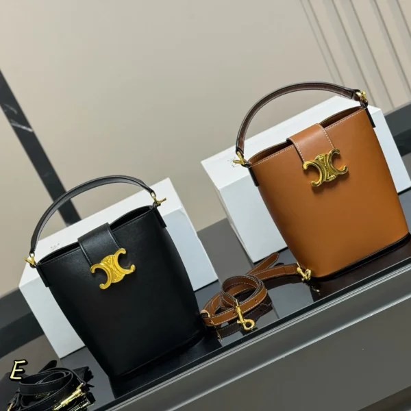 Celine Calfskin Bucket Bag Style 0027