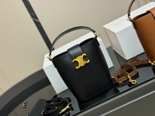 Celine Calfskin Bucket Bag Style 0027