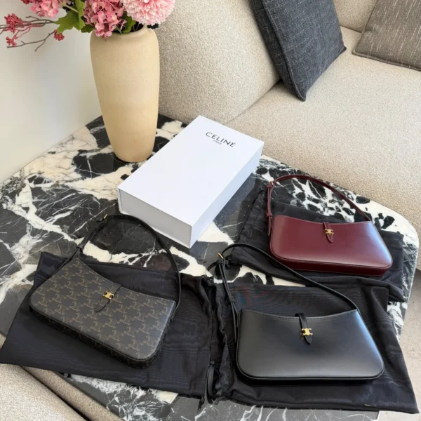 Celine Leather Baguette Bag Style 0042