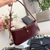 Celine Black Leather Baguette Bag