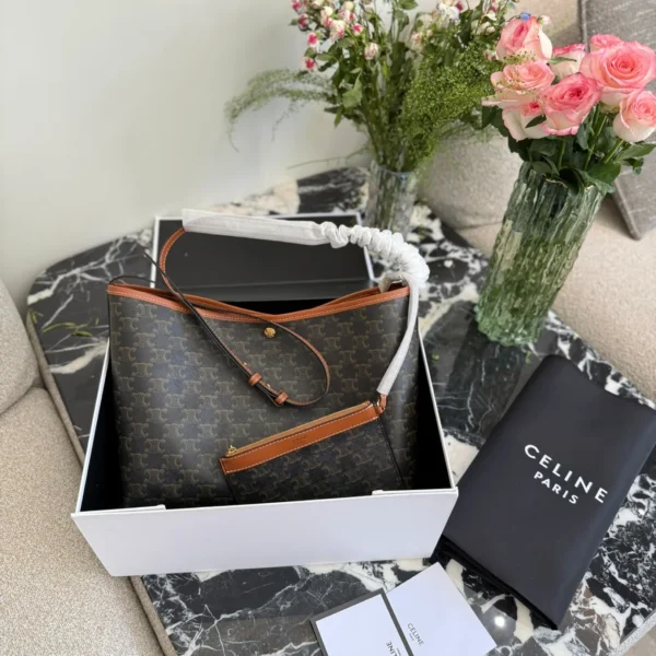 Celine Leather Handbag Style 0046