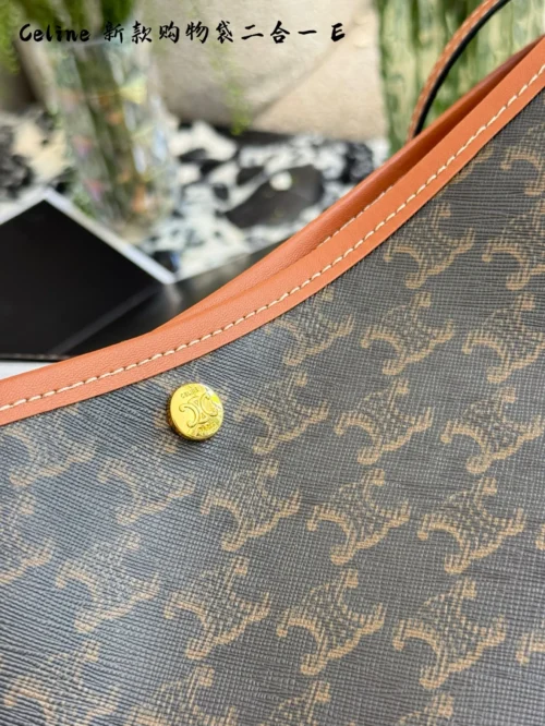 Celine Leather Handbag Style 0046