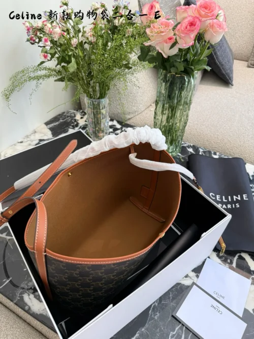 Celine Leather Handbag Style 0046
