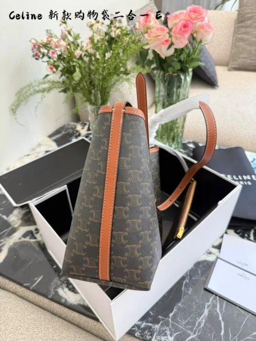 Celine Leather Handbag Style 0046