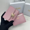Celine Triomphe Leather Wallet