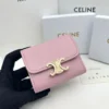 Celine Triomphe Leather Wallet