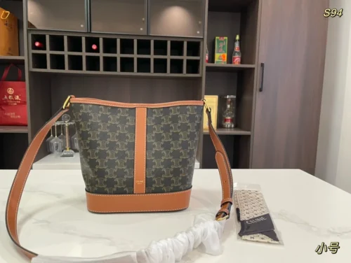 Celine Monogram Bucket Bag Style 0052