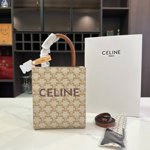 CELINE0054-01 Celine Monogram Tote Bag Style 0054