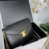 Celine Triomphe Chain Clutch Bag
