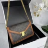 Celine Triomphe Chain Clutch Bag