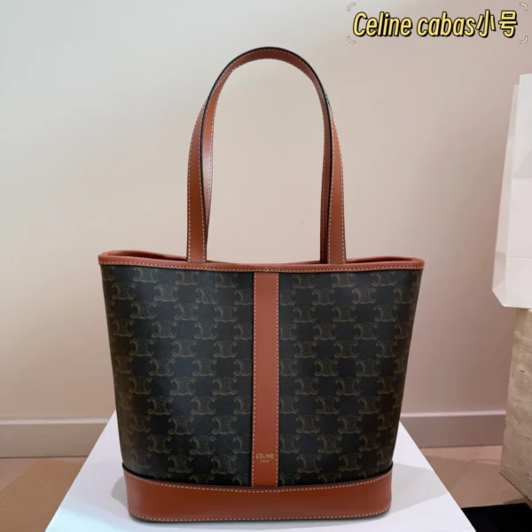 Celine Cabas Monogram Tote Bag