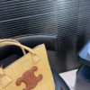 Celine Raffia Bucket Bag