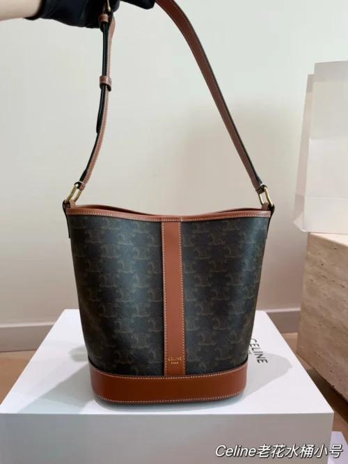 Celine Monogram Bucket Bag Style 0060