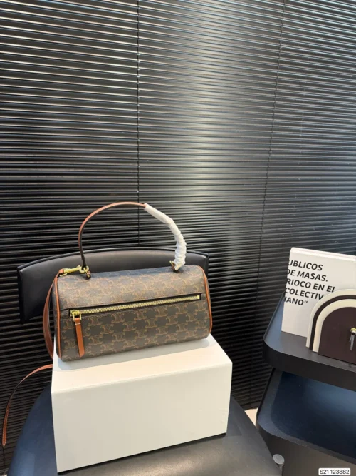 Celine Monogram Top Handle Bag