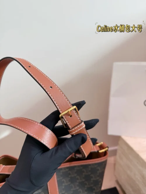 Celine Monogram Bucket Bag Style 0073