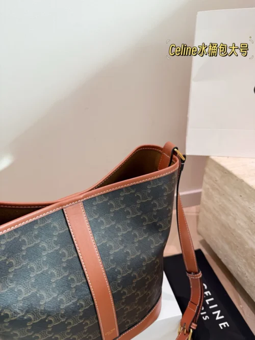 Celine Monogram Bucket Bag Style 0073
