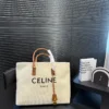 Celine Canvas Tote Bag