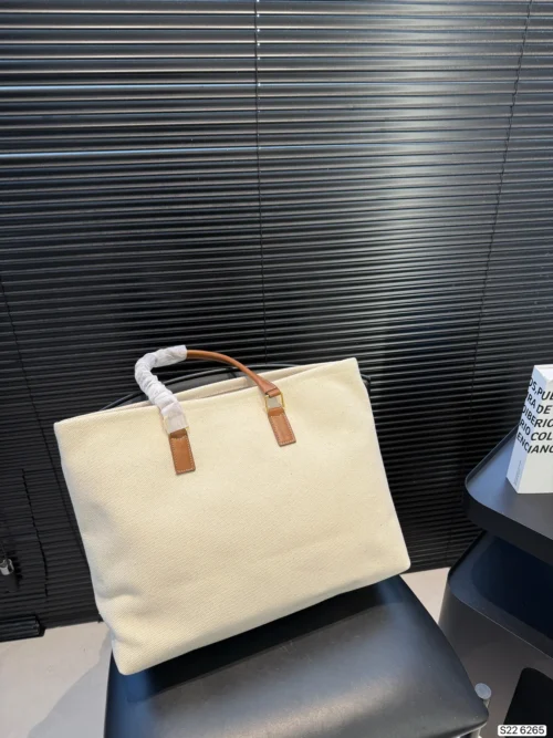 Celine Canvas Tote Bag