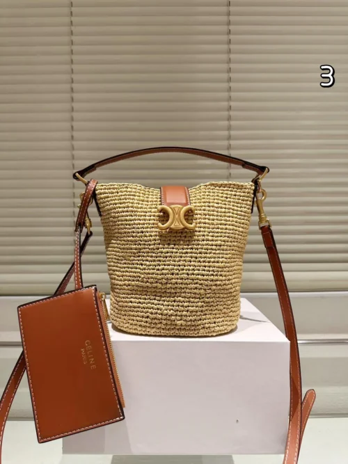 Celine Raffia Bag Style 0076