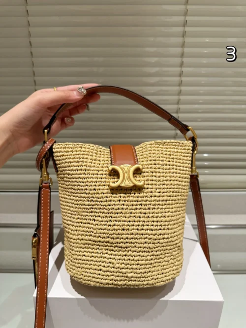Celine Raffia Bag Style 0076