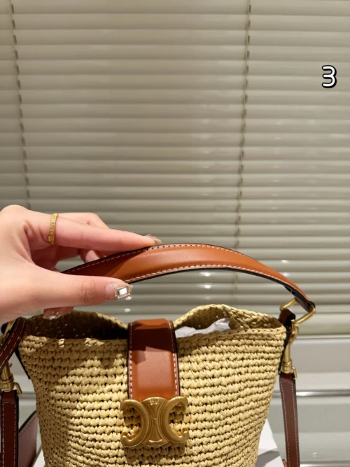 Celine Raffia Bag Style 0076