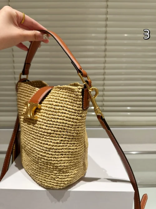 Celine Raffia Bag Style 0076