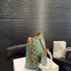 Celine Brown Monogram Leather Tote Bag