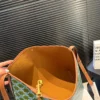 Celine Brown Monogram Leather Tote Bag