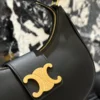 Celine Ava Large Monogram Leather Saddle Bag Style 0094