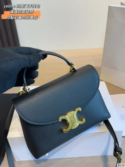 Celine Monogram Top Handle Bag Style 0096