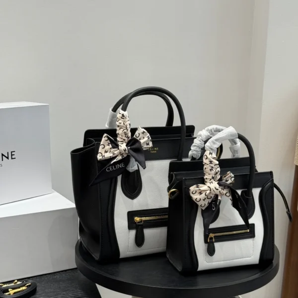 CELINE0098-01 Celine Luggage Small Top Handle Bag Style 0098