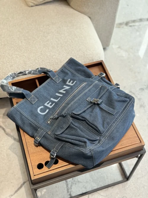 Celine Canvas Tote Bag Style 0115