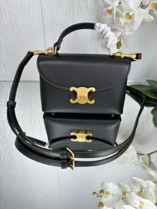 Celine Small Chain Top Handle Bag