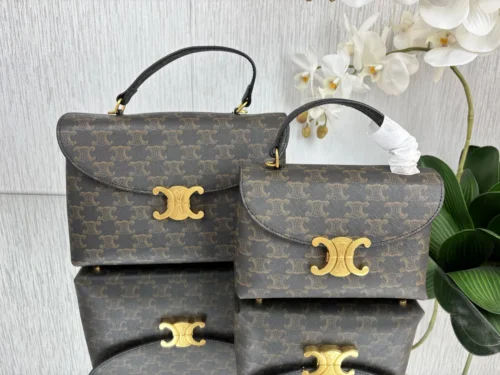 Celine Small Chain Top Handle Bag Style 0135